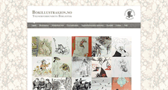 Desktop Screenshot of bokillustrasjon.no